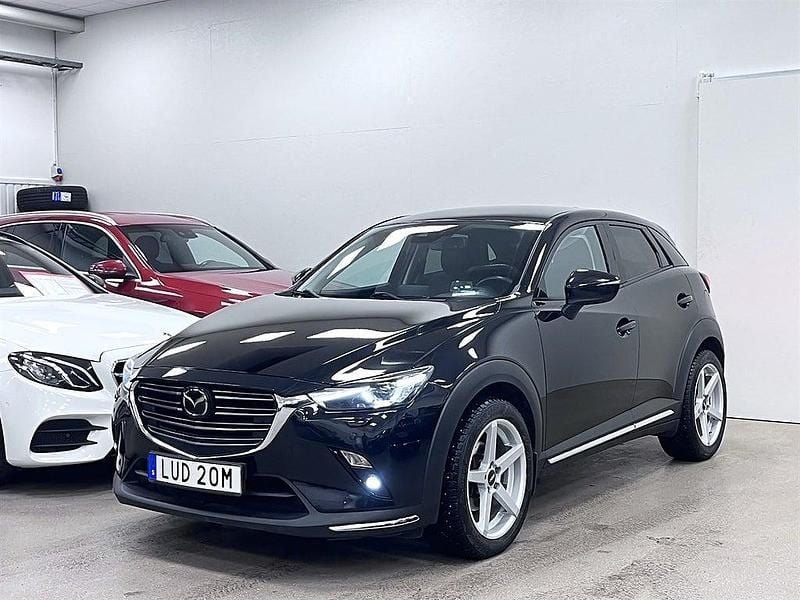 Svartmetallic Begagnad 2019 Mazda CX-3 SUV | 169 800 kr (Bra pris) - Bild 1/4