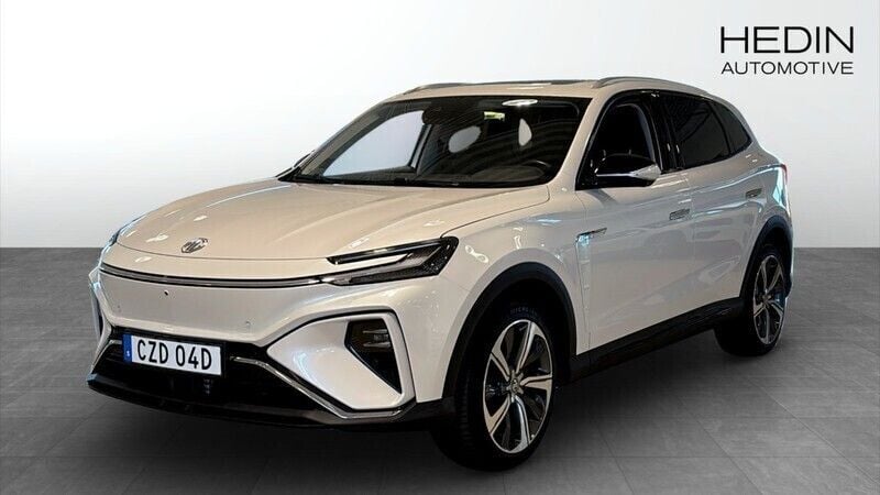 Vit (white) Begagnad 2021 MG Marvel R Performance SUV | 319 900 kr (Marknadspris) - Bild 1/4