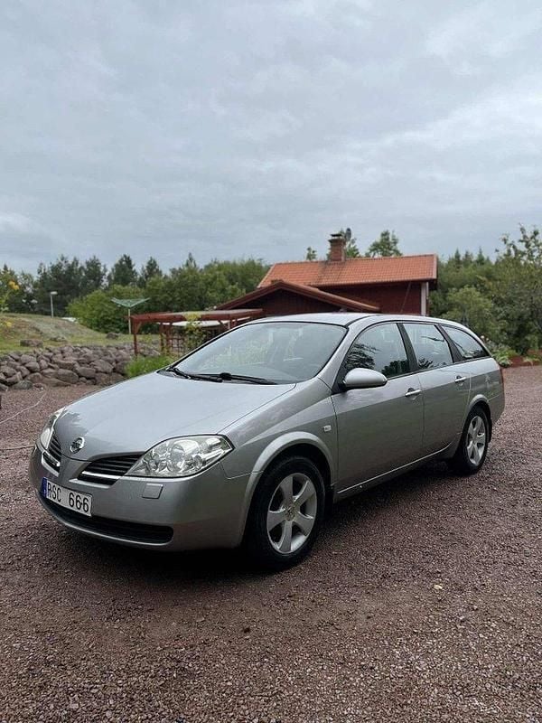 Silver Begagnad 2006 Nissan Primera Kombi | 28 000 kr (Bra pris) - Bild 1/4