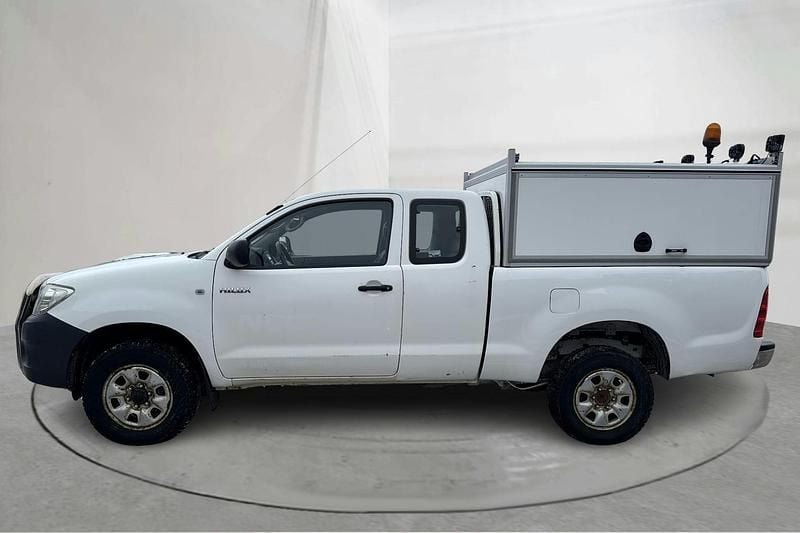 Begagnad Toyota HiLux 120 HK (88 kW) 2009 Vit Pickup