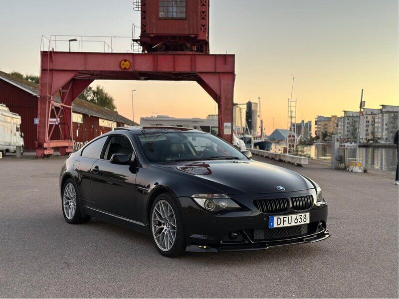 Svart Begagnad 2007 BMW 650 Sportkupé | 125 000 kr - Bild 1/4