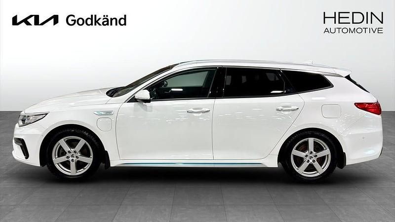 Begagnad Kia Optima Advance 154 HK (113 kW) 2020 Vit Kombi