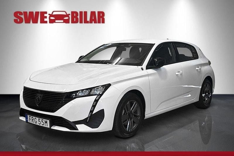 Vit Begagnad 2022 Peugeot 308 Halvkombi | 199 900 kr (Marknadspris) - Bild 1/4
