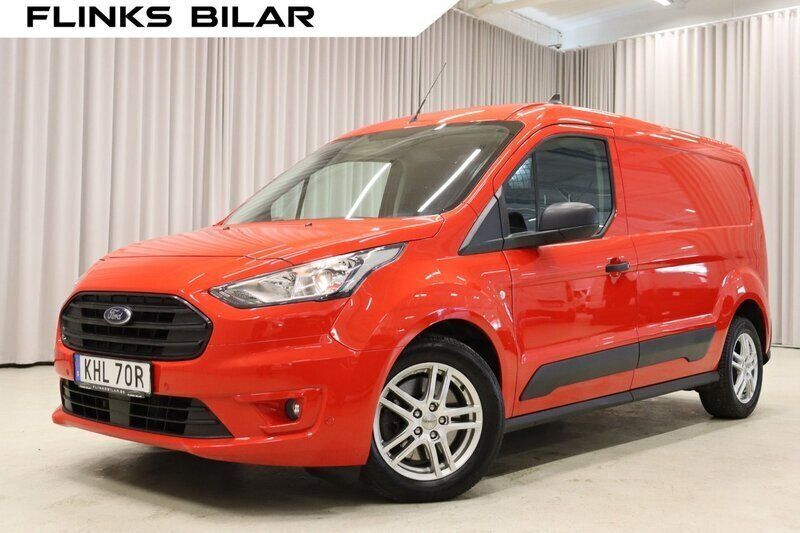 Röd Begagnad 2023 Ford Transit Van | 239 900 kr (Marknadspris) - Bild 1/4