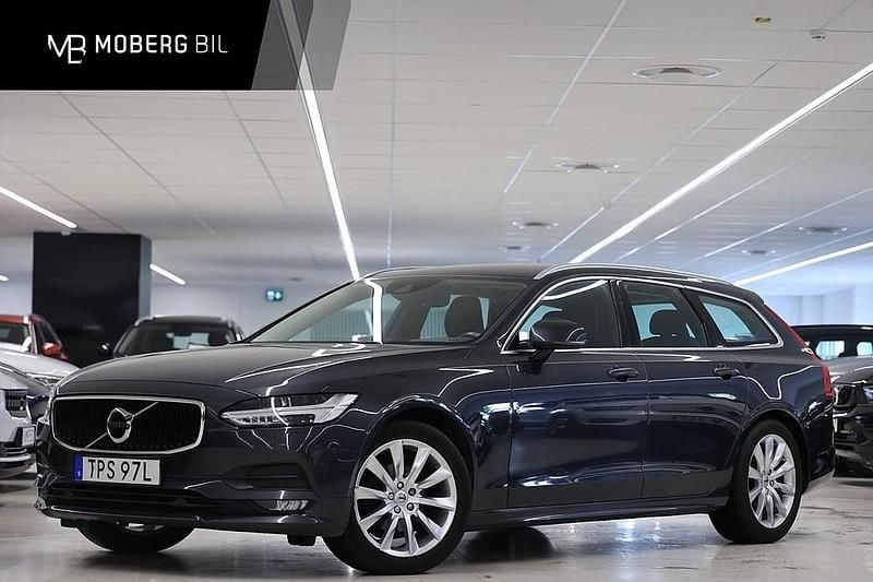 Grå Begagnad 2019 Volvo V90 Momentum Kombi | 279 900 kr (Marknadspris) - Bild 1/3