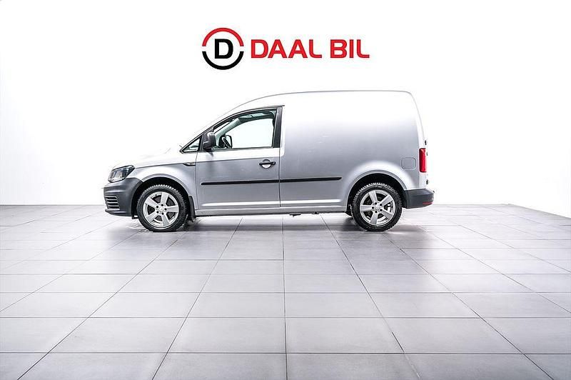 Silver Begagnad 2017 VW Caddy Minibuss | 129 700 kr (Marknadspris) - Bild 1/4