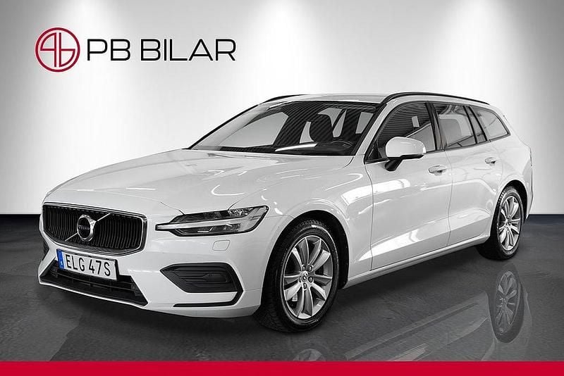 Vit Begagnad 2019 Volvo V60 Momentum Kombi | 239 900 kr (Marknadspris) - Bild 1/3