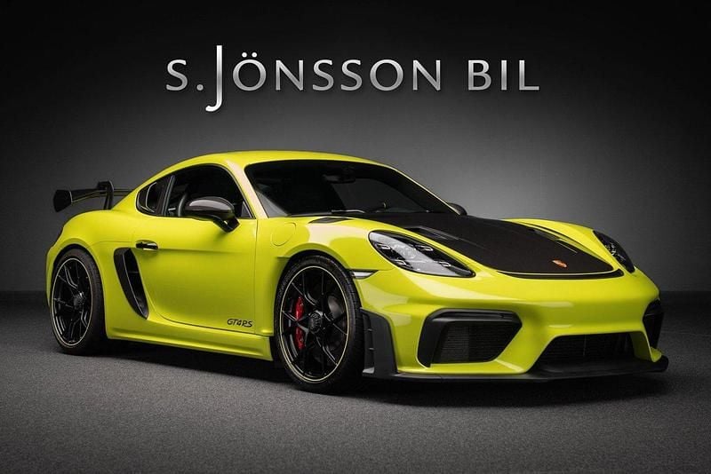 Okänd Begagnad 2022 Porsche 718 Cayman GT4 Sportkupé | 1 849 000 kr - Bild 1/4