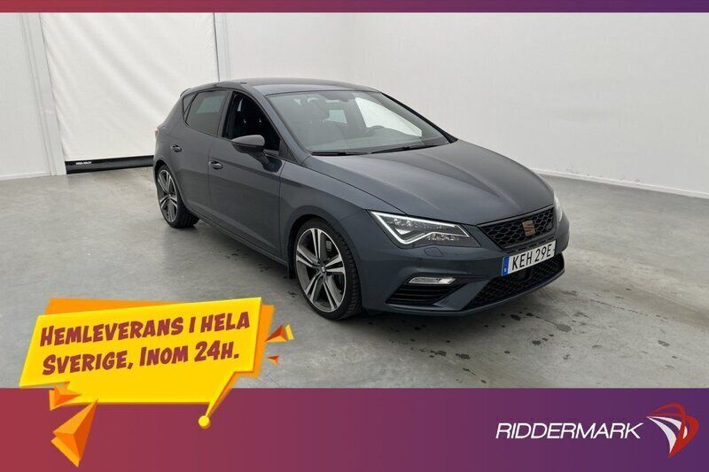 Grå Begagnad 2019 Cupra Leon Halvkombi | 274 800 kr (Marknadspris) - Bild 1/3