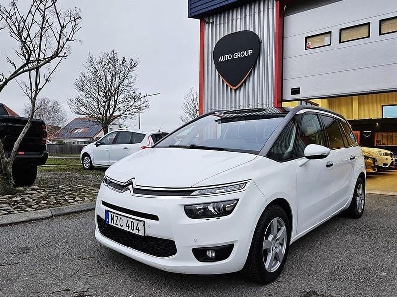 Vit Begagnad 2016 Citroën Grand C4 Picasso Minibuss | 129 900 kr (Marknadspris) - Bild 1/4
