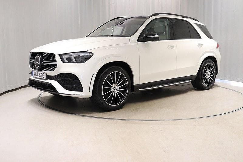 Vit Begagnad 2022 Mercedes GLE350 AMG SUV | 598 800 kr (Superpris) - Bild 1/4