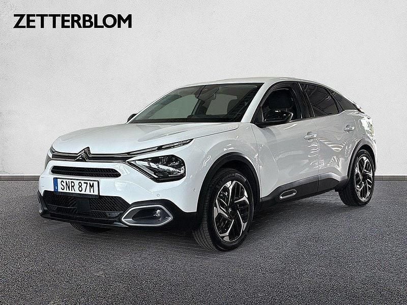 Vit Begagnad 2023 Citroën C4 Shine Halvkombi | 239 900 kr (Marknadspris) - Bild 1/4