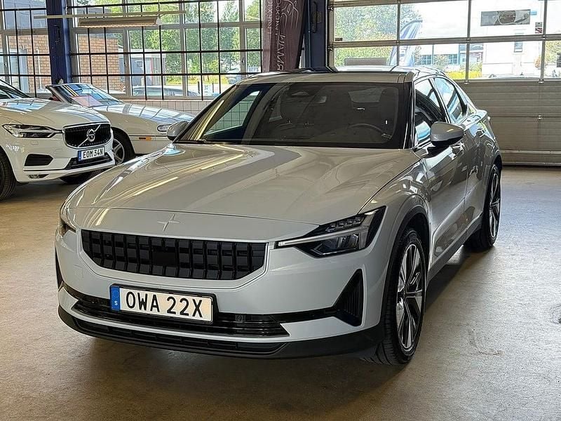 Begagnad Polestar 2 Long Range Single Motor 219 kW (299 HK) 2023 Silver Halvkombi