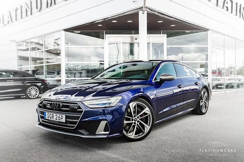 Blå Begagnad 2019 Audi S7 Halvkombi | 549 000 kr - Bild 1/4