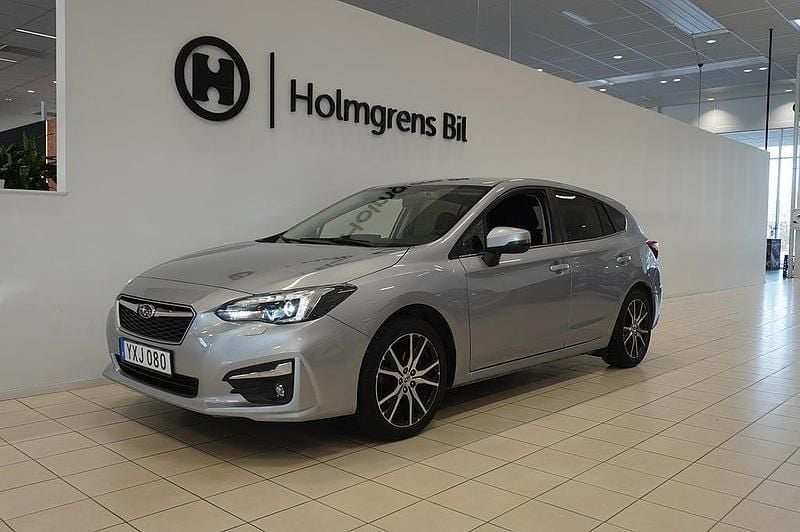 Silver Begagnad 2018 Subaru Impreza Active Kombi | 189 900 kr - Bild 1/4