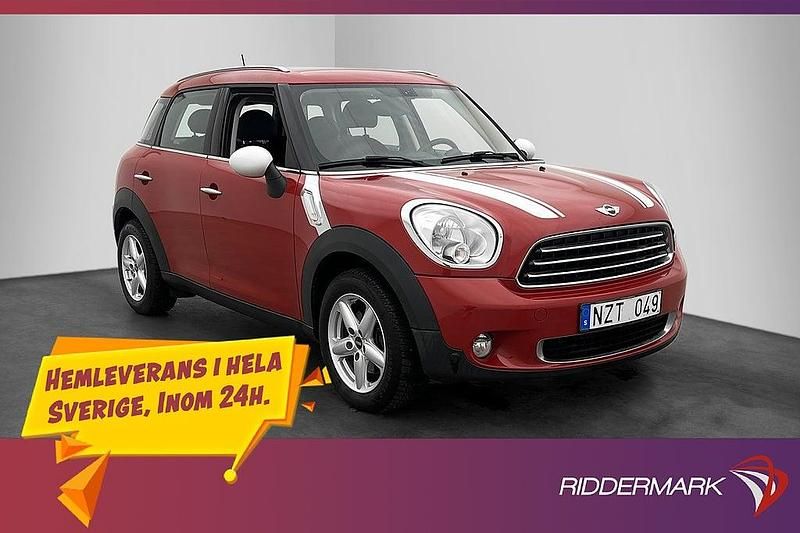 Begagnad Mini One Countryman 2014 Röd SUV