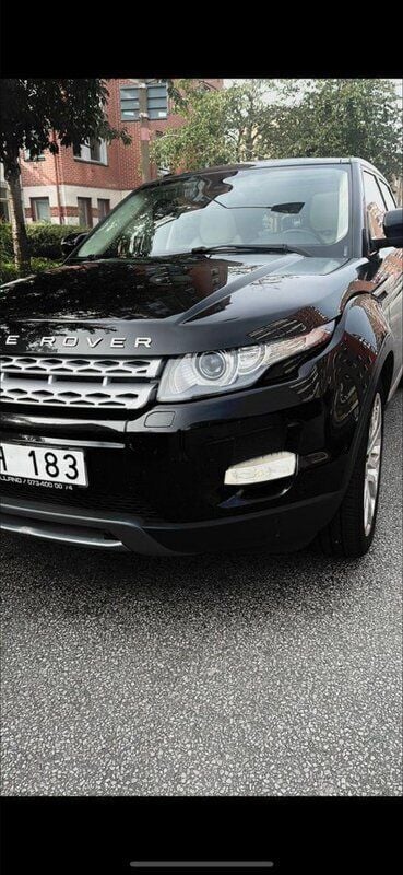 Svart Begagnad 2012 Land Rover Range Rover evoque SUV | 130 000 kr (Bra pris) - Bild 1/4