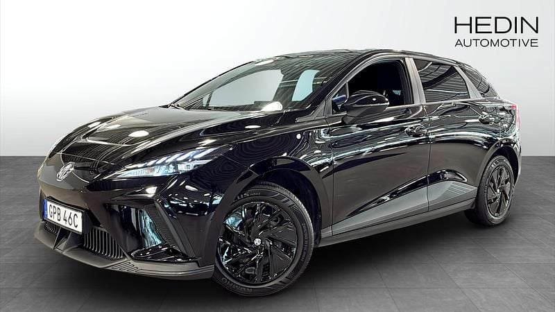 Svart (black) Begagnad 2023 MG MG4 EV Halvkombi | 219 900 kr (Superpris) - Bild 1/4