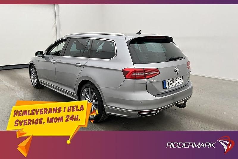 Silver Begagnad 2017 VW Passat R-line Kombi | 209 800 kr (Marknadspris) - Bild 1/3