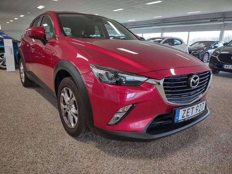 Begagnad Mazda CX-3 Vision 120 HK (88 kW) 2018 Röd SUV
