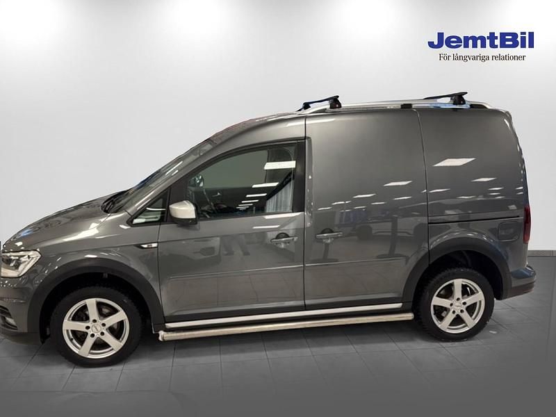 Begagnad VW Caddy 150 HK (110 kW) 2017 Grå Minibuss