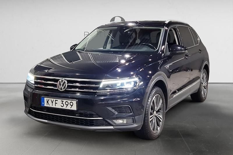 Begagnad VW Tiguan Allspace 200 HK (147 kW) 2018 Svart SUV