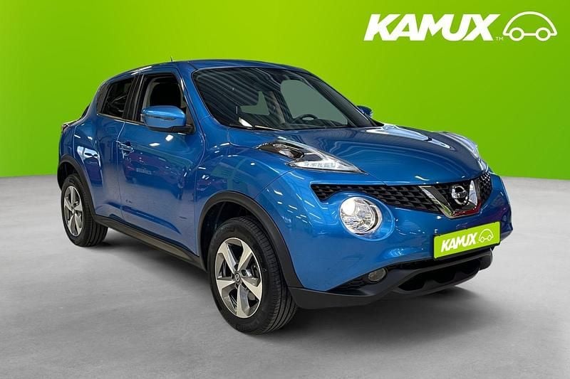 Blå Begagnad 2019 Nissan Juke SUV | 146 800 kr (Marknadspris) - Bild 1/4