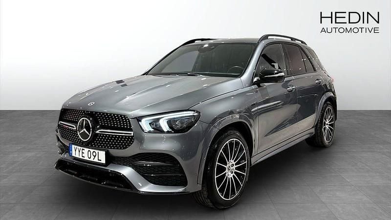 Grå Begagnad 2021 Mercedes GLE350 AMG SUV | 639 900 kr (Marknadspris) - Bild 1/4