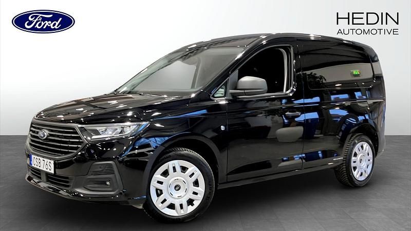 Svart Ny 2025 Ford Transit Pickup | 383 750 kr - Bild 1/4
