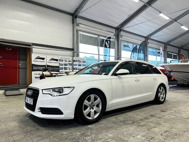 Vit Begagnad 2011 Audi A6 Kombi | 139 000 kr (Dyr) - Bild 1/4