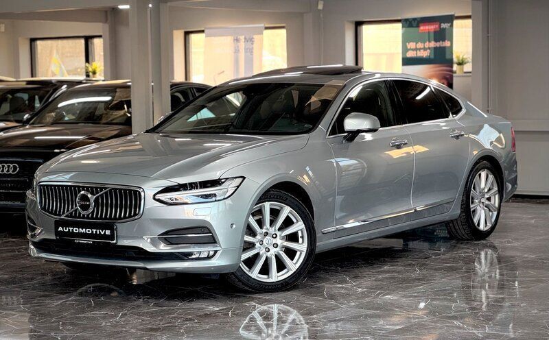 Silver Begagnad 2018 Volvo S90 Inscription Sedan | 309 900 kr (Dyr) - Bild 1/4