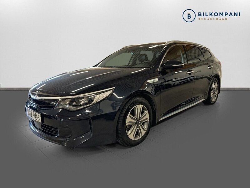 Blå Begagnad 2017 Kia Optima Hybrid Advance Sedan | 199 800 kr (Marknadspris) - Bild 1/4