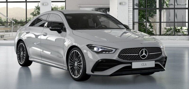 Ny Mercedes CLA250e AMG 218 HK (160 kW) 2025 Grå Sedan