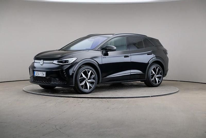 Svart Begagnad 2022 VW ID.4 GTX SUV | 339 000 kr (Bra pris) - Bild 1/4