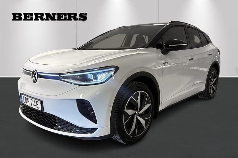 Vit Begagnad 2024 VW ID.4 GTX SUV | 469 900 kr (Dyr) - Bild 1/4