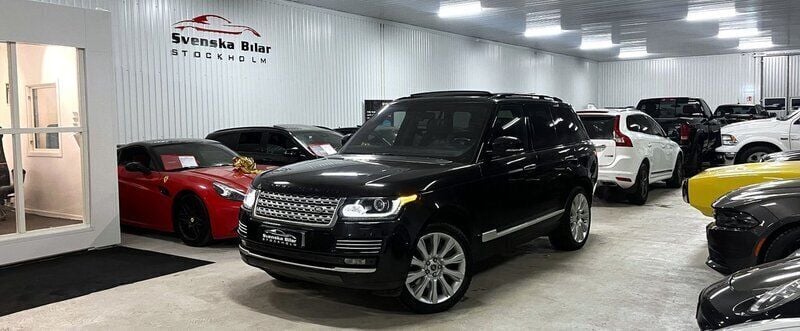 Svart Begagnad 2013 Land Rover Range Rover Autobiography SUV | 579 900 kr - Bild 1/4
