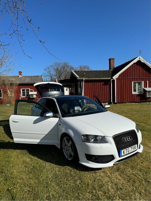 Svart Begagnad 2008 Audi S3 Halvkombi | 85 000 kr - Bild 1/4