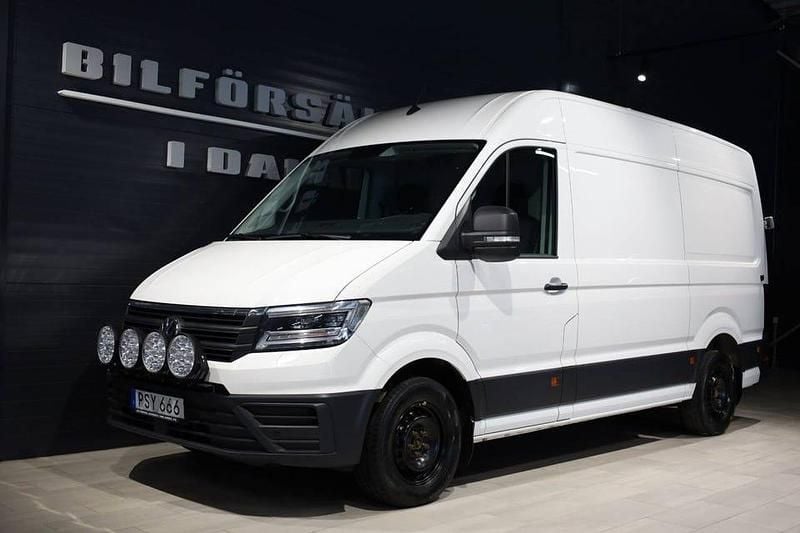 Vit Begagnad 2018 VW Crafter Van | 299 000 kr (Lite dyr) - Bild 1/4