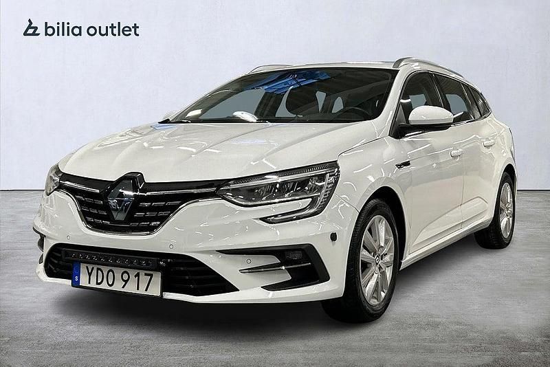Vit Begagnad 2022 Renault Mégane GrandTour Kombi | 209 900 kr (Marknadspris) - Bild 1/3
