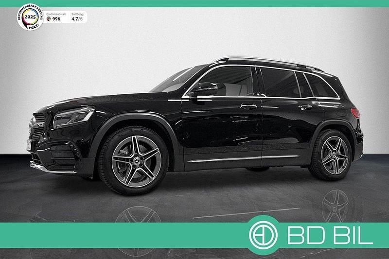 Svart Begagnad 2024 Mercedes GLB250 AMG SUV | 499 900 kr - Bild 1/3