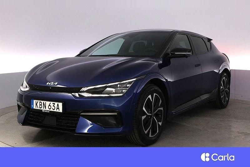 Blå Begagnad 2022 Kia EV6 3 SUV | 489 900 kr - Bild 1/2