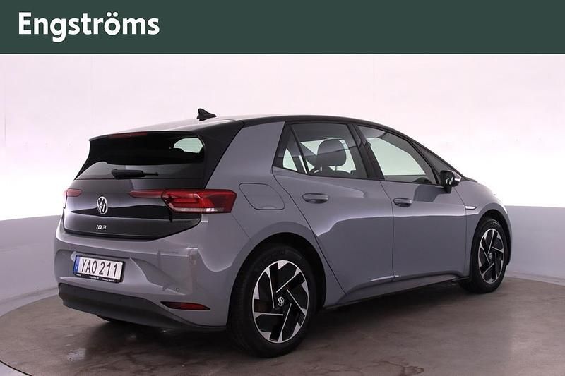 Begagnad VW ID.3 Pro 150 kW (204 HK) 2022 Grå Halvkombi