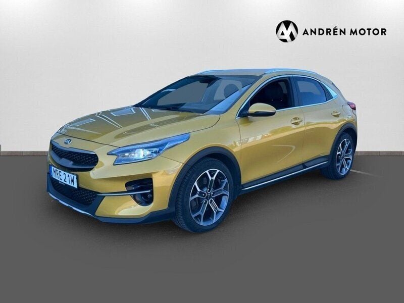 Gul (yellow metallic) Begagnad 2019 Kia XCeed Advance SUV | 199 000 kr (Marknadspris) - Bild 1/4