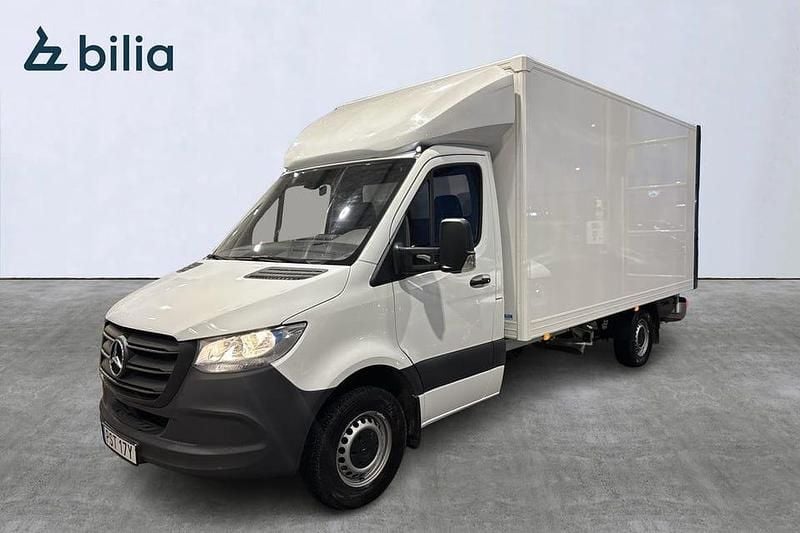 Vit Begagnad 2024 Mercedes Sprinter Van | 623 750 kr (Dyr) - Bild 1/4