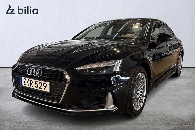 Svart Begagnad 2020 Audi A5 Sportback Proline Halvkombi | 299 000 kr (Bra pris) - Bild 1/3