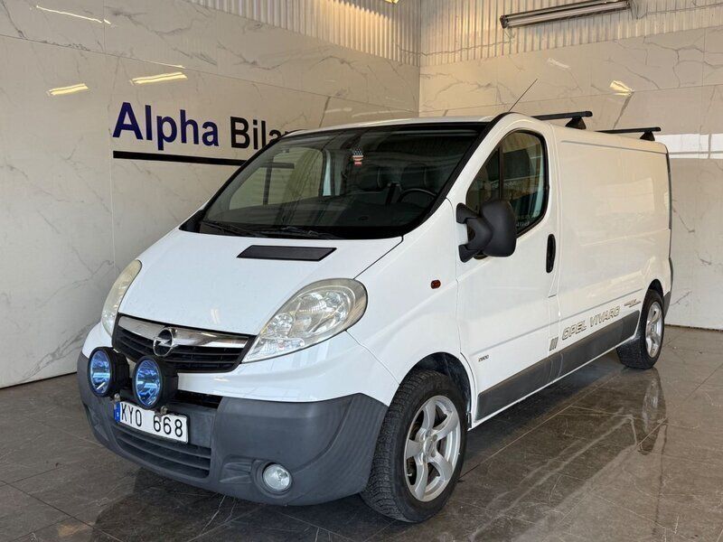 Vit Begagnad 2011 Opel Vivaro Van | 59 900 kr (Lite dyr) - Bild 1/4