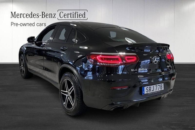 Begagnad Mercedes GLC300 194 HK (142 kW) 2023 Svart Sportkupé