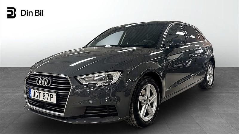 Begagnad Audi A3 Sportback Proline 150 HK (110 kW) 2019 Grå Halvkombi