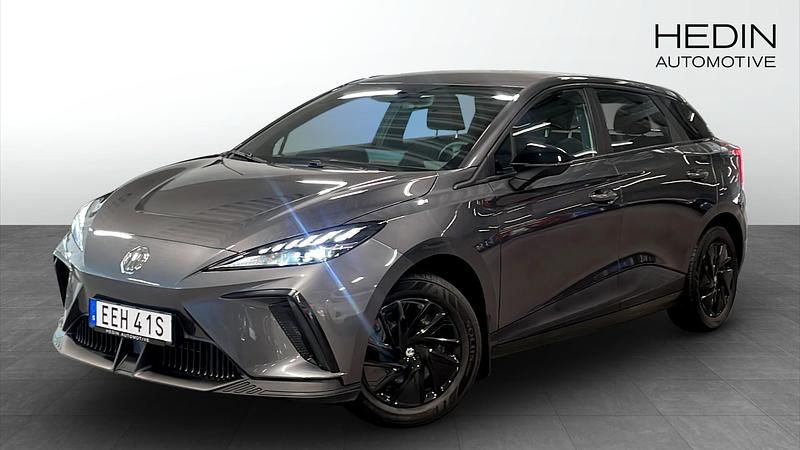 Grå (grey) Begagnad 2022 MG MG4 EV Halvkombi | 269 900 kr (Lite dyr) - Bild 1/4