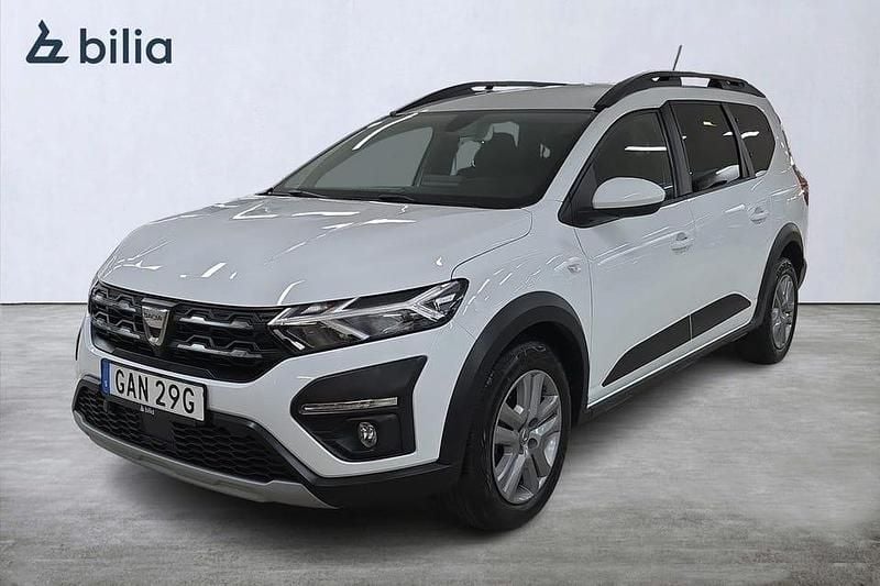 Vit Begagnad 2023 Dacia Jogger Comfort Minibuss | 174 000 kr (Marknadspris) - Bild 1/3